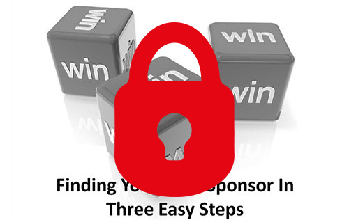 Finding Your Next Sponsor In Three Easy Steps locked